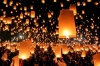 Фестиваль небесных фонариков в Балхаше